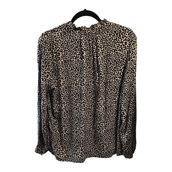 MNG Leopard Print Blouse - Picture 2 of 7